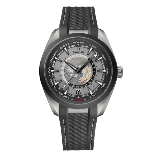 Omega Seamaster Aqua Terra Co-Axial Master Chronometer GMT Worldtimer