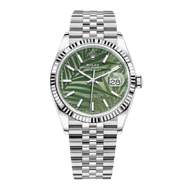 Rolex Datejust 36mm M126234-0047 Green 2025 Dial