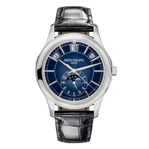 Patek Philippe Complications 5205G-013 40mm Blue Dial Steel