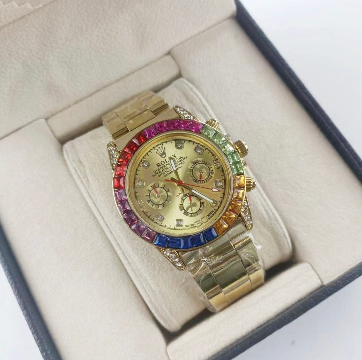 Rolex Daytona- “Rainbow Full Gold”