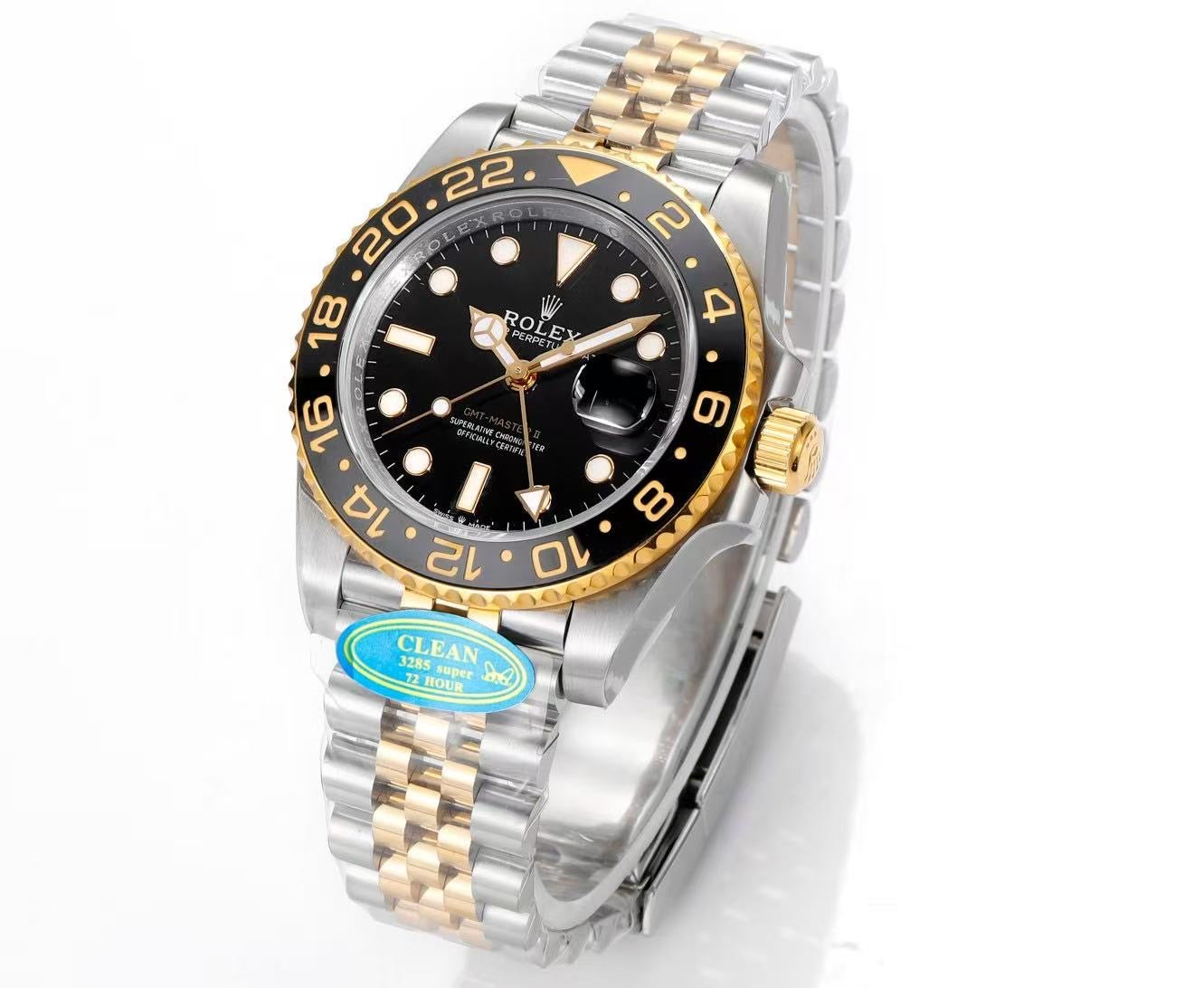 Rolex GMT‑Master II -
“Black & Gold”