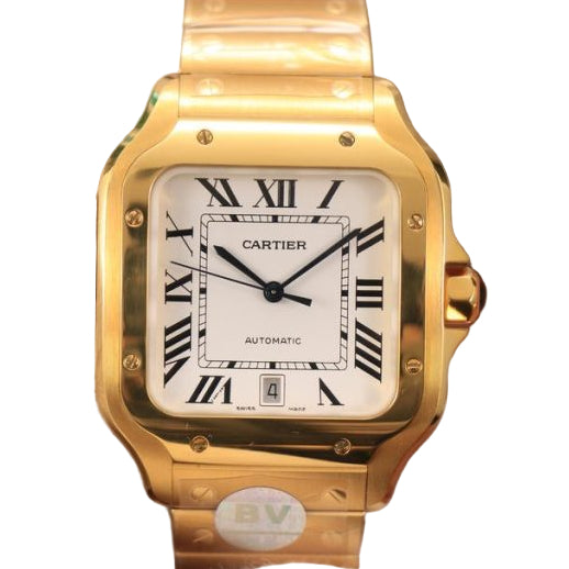 Cartier Tank Anglaise 18K Yellow Gold