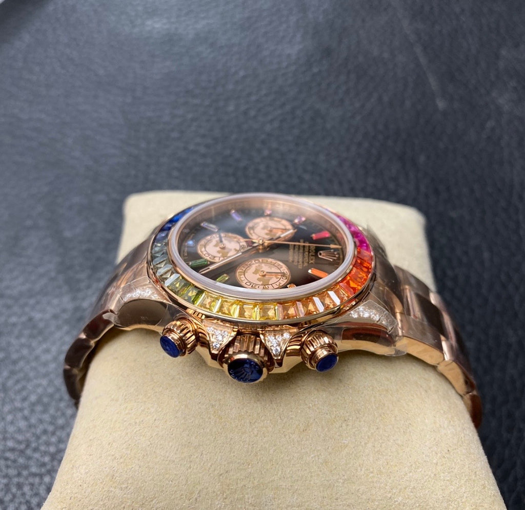 Rolex Daytona- “Rainbow Rosegold”