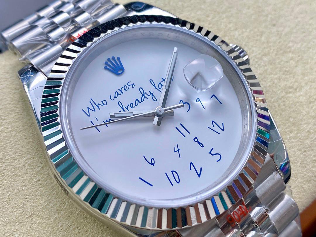 Rolex -"Who cares I'm already late"