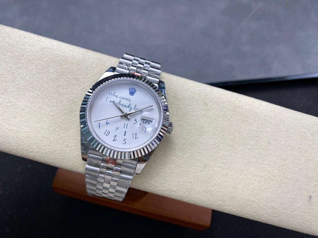 Rolex -"Who cares I'm already late"