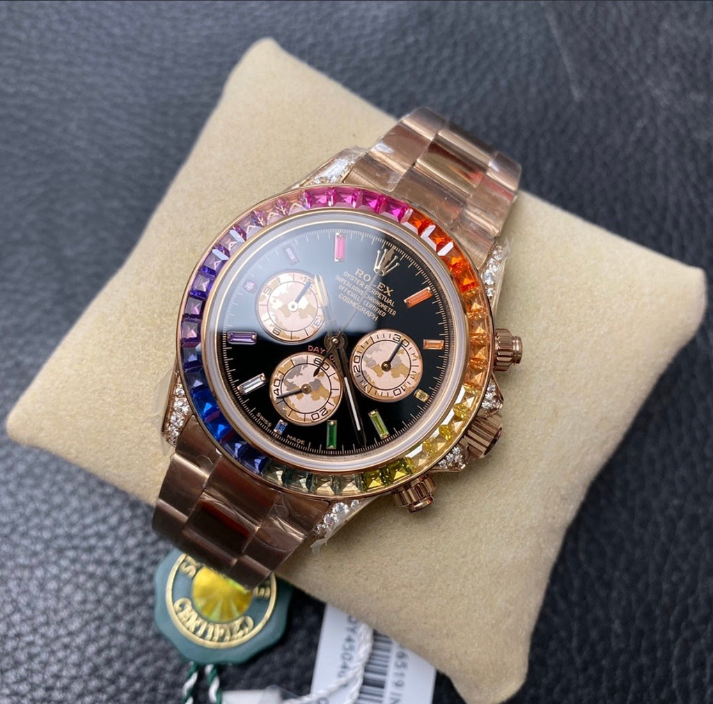 Rolex Daytona- “Rainbow Rosegold”