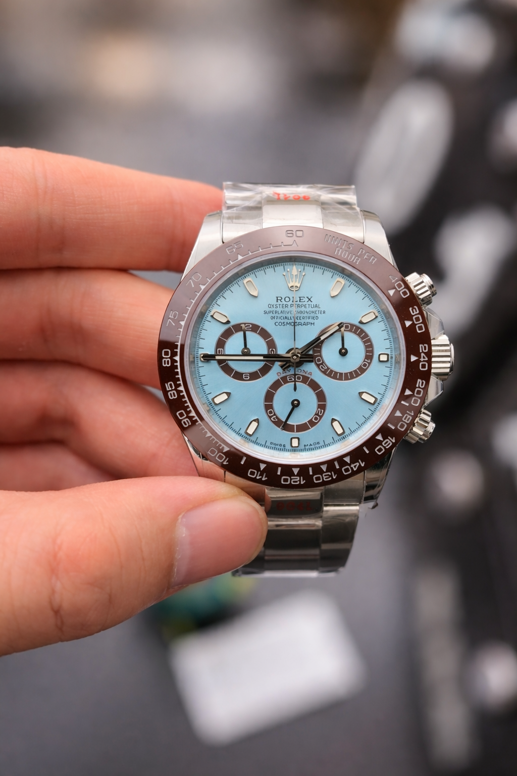 Rolex Daytona- “Ice Blue”