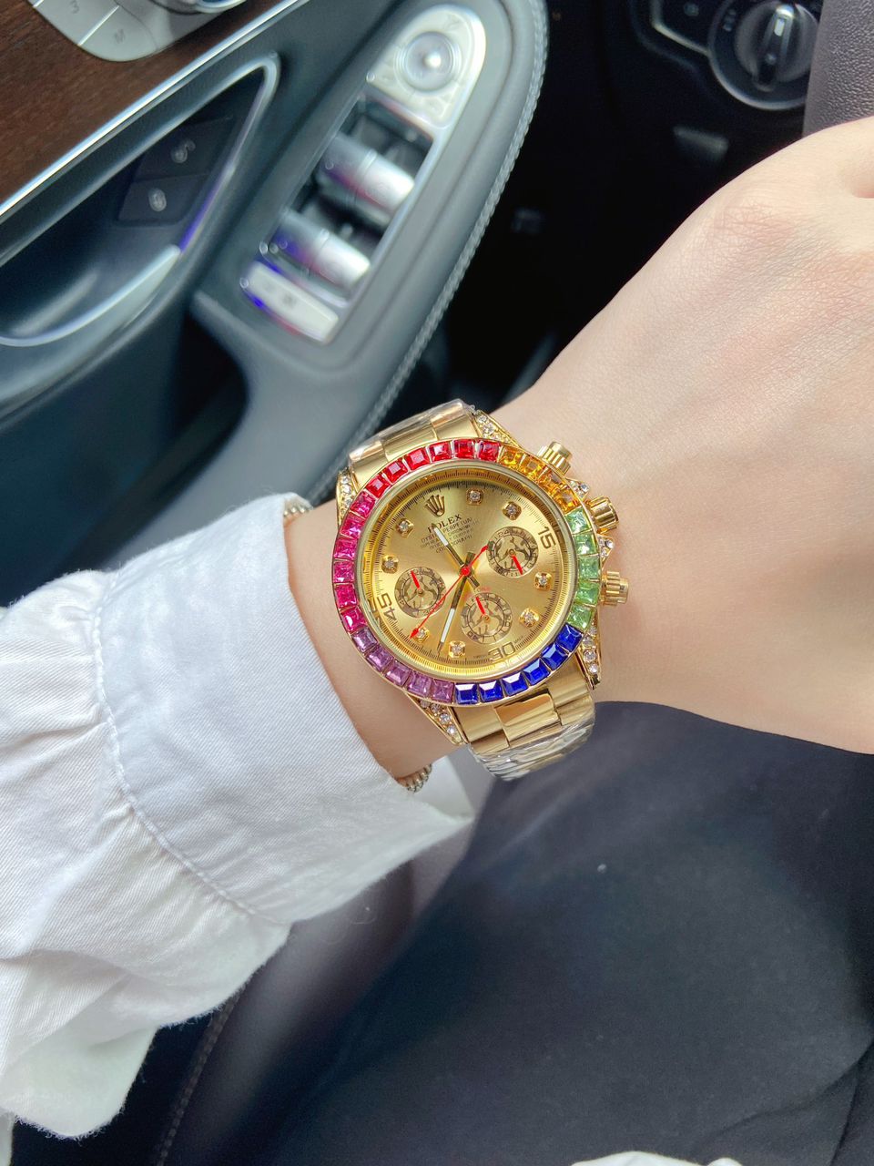 Rolex Daytona- “Rainbow Full Gold”