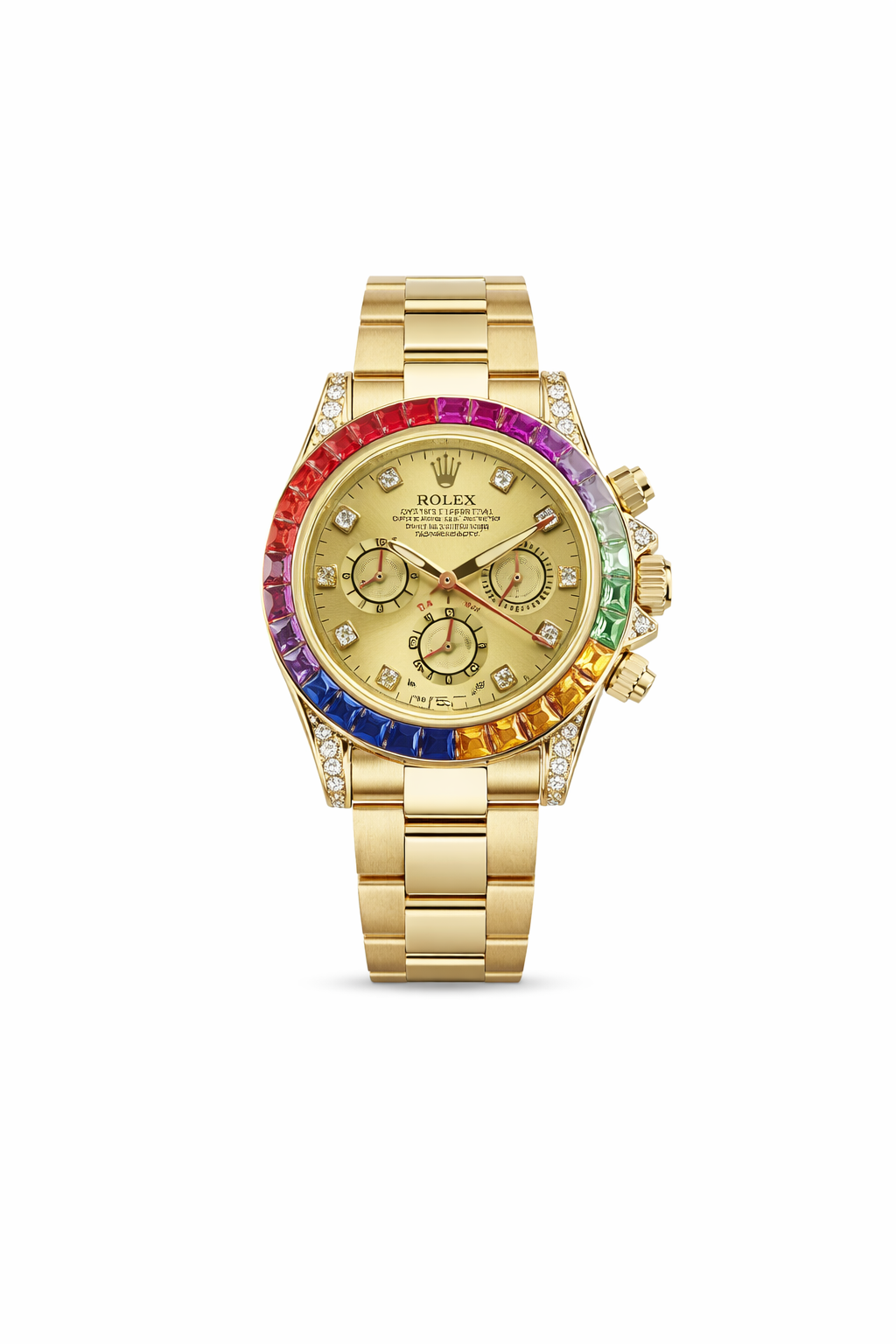 Rolex Daytona- “Rainbow Full Gold”