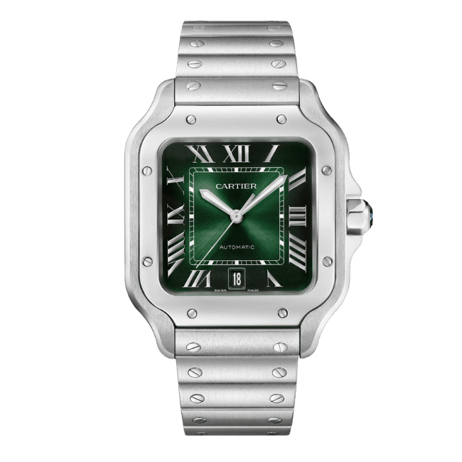 Cartier Santos De Cartier Green Dial Large WSSA0062 39.8mm
