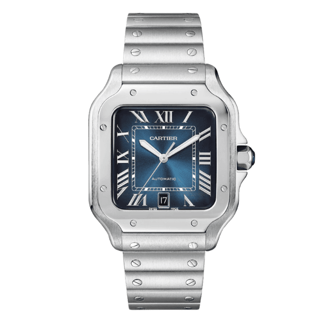 Cartier Santos De Cartier Blue Dial WSSA0071 39.8mm