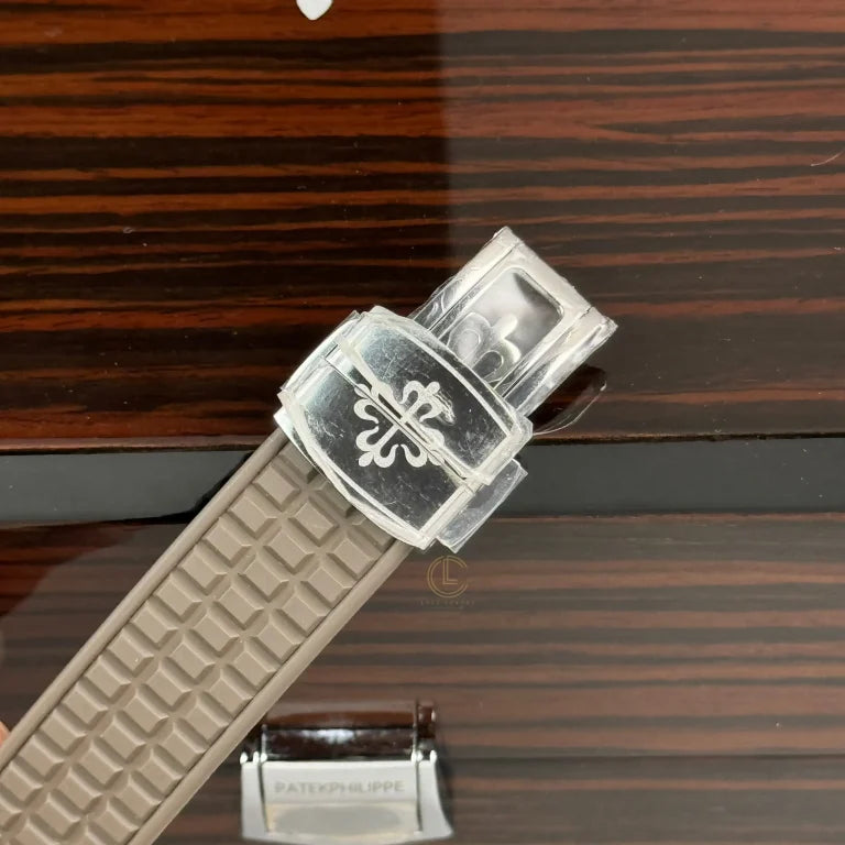 Patek Philippe Aquanaut 5067A-025 35.6mm Diamond Bezel Moissanite Steel