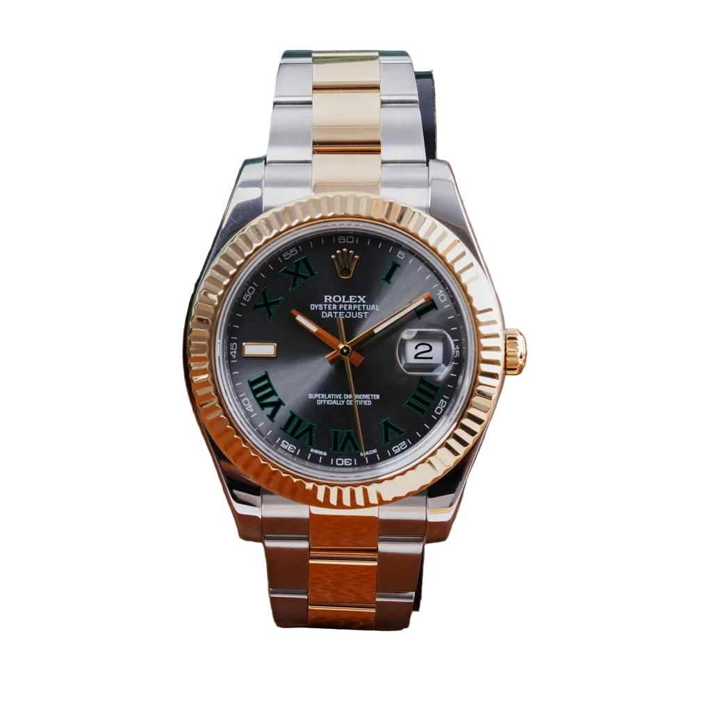 Rolex - Datejust II Two-Tone Wimbledon - 116333 - Men - 2010-2020