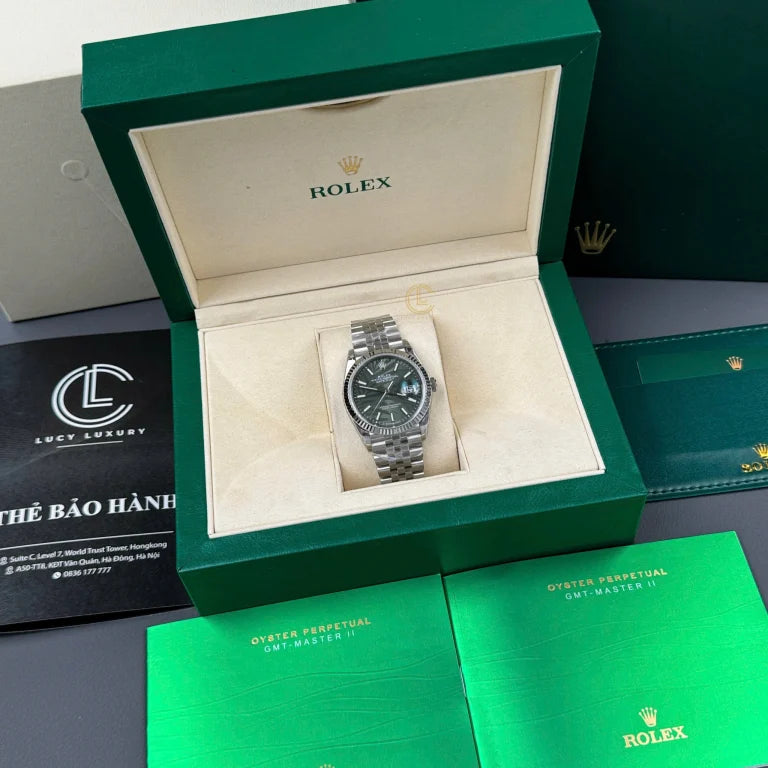 Rolex Datejust 36mm M126234-0047 Green 2025 Dial