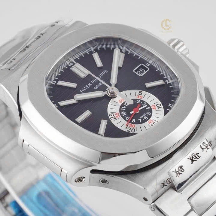 Patek Philippe Nautilus Chronograph 5980/1A-014 40.5mm Black-Blue Dial