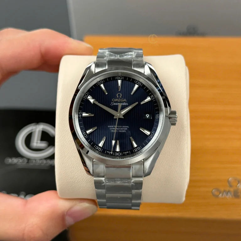 Omega  Seamaster Aqua Terra Master Co‑Axial 231.10.39.21.03.002 39mm Blue Dial