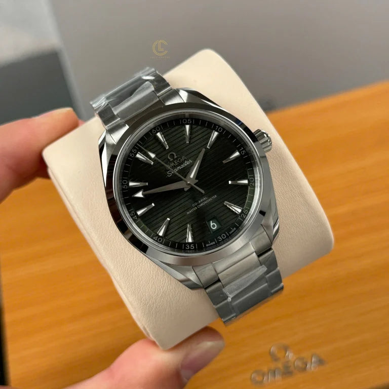 Omega Seamaster Aqua Terra Co-Axial Master 220.10.41.21.10.001 41mm Green Dial