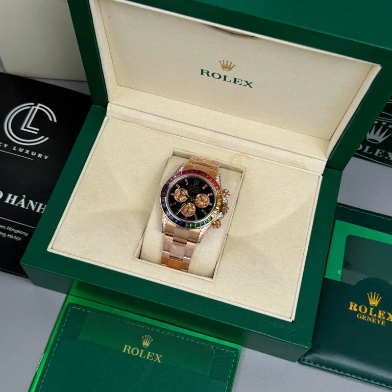 Rolex Cosmograph Daytona 116595RBOW 40mm Caliber 4130