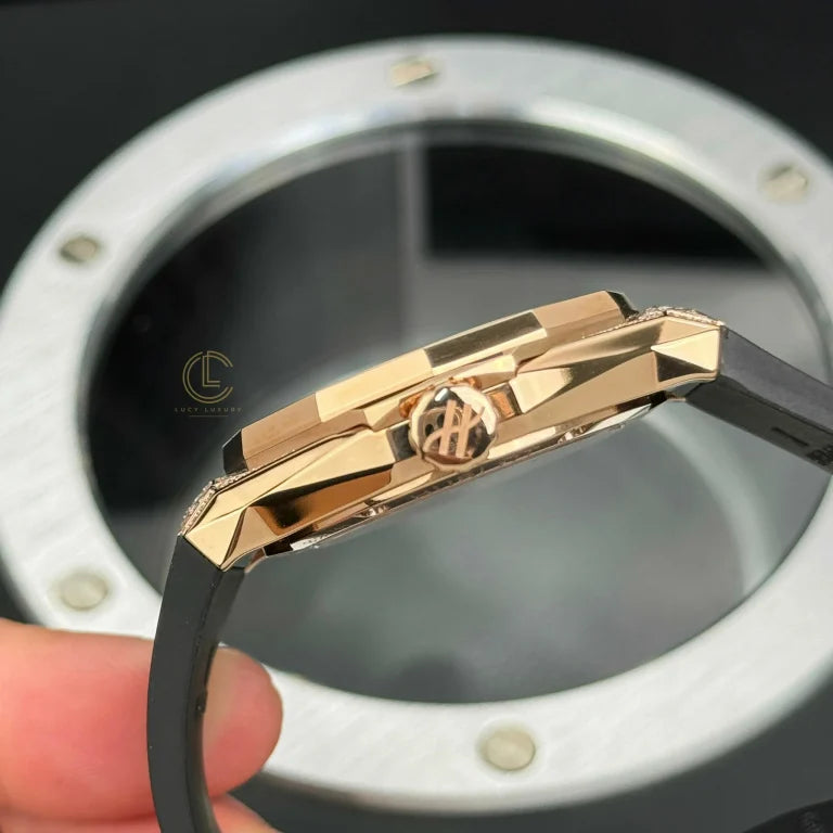 Hublot Classic Fusion Orlinski King Gold 550.OS.1800.RX.1604.ORL19 Zicron Pave 40mm