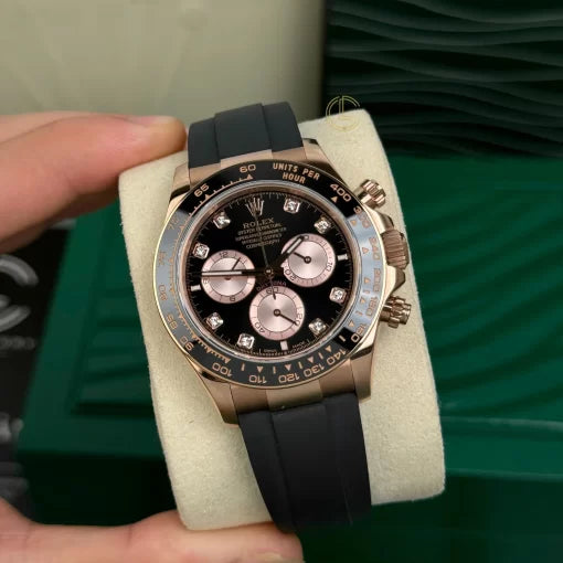 Rolex Cosmograph Daytona 116515LN-0012 40mm Black Dial Rose Gold