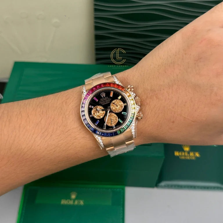 Rolex Cosmograph Daytona 116595RBOW 40mm Caliber 4130