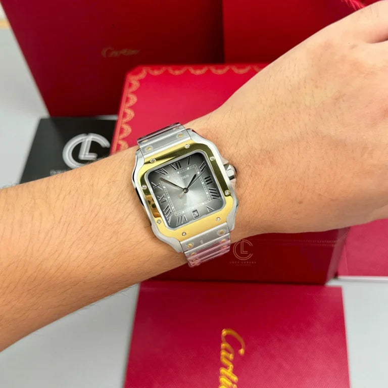 Cartier Santos De Cartier CRW2SA0030 Demi Yellow Gold