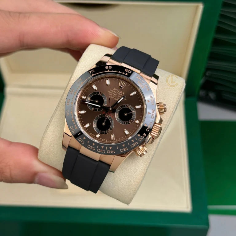 Rolex Cosmograph Daytona 116515LN-0041 40mm Chocolate Dial Rose Gold