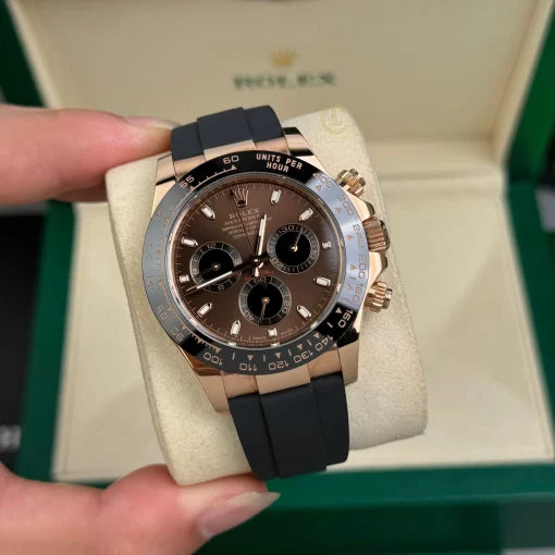 Rolex Cosmograph Daytona 116515LN-0041 40mm Chocolate Dial Rose Gold