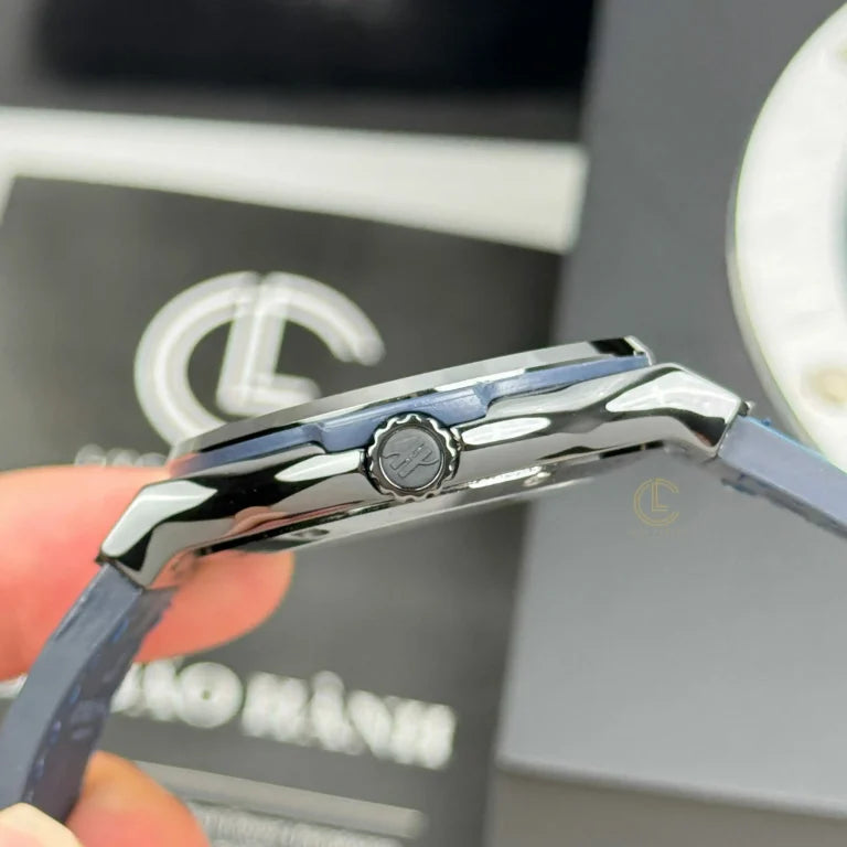 Hublot Classic Fusion Ceramic 42mm Blue Dial JJZ Base