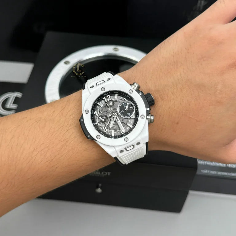 Hublot Big Bang Unico White Ceramic 421.HX.1170.RX 44mm
