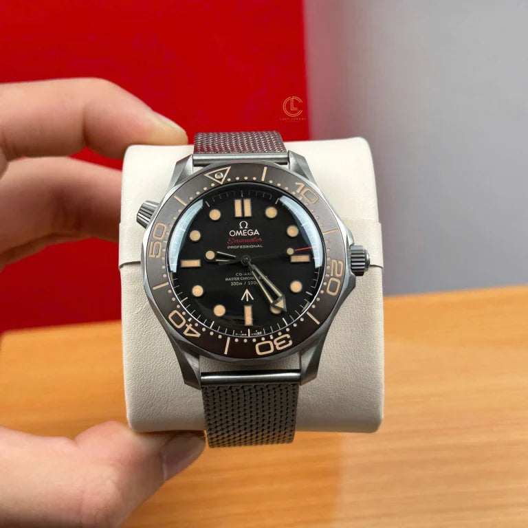 Omega  Seamaster Diver “James Bond 007 Edition” 42mm Black Dial Titanium