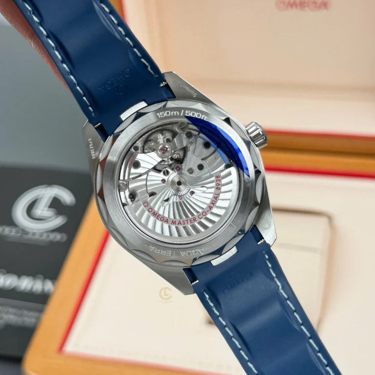 Omega Seamaster Aqua Terra Worldtimer 43mm Blue Dial