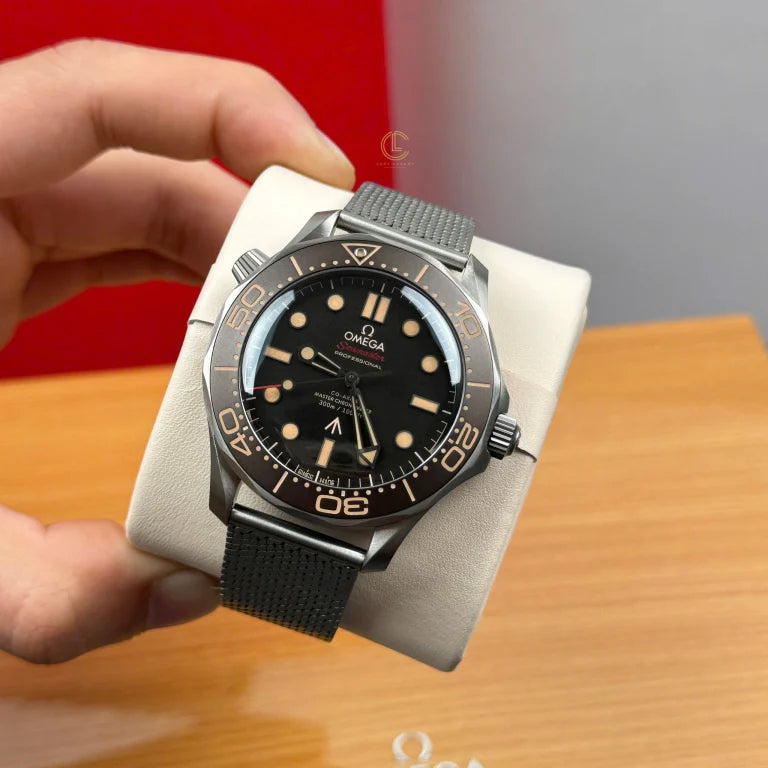 Omega  Seamaster Diver “James Bond 007 Edition” 42mm Black Dial Titanium