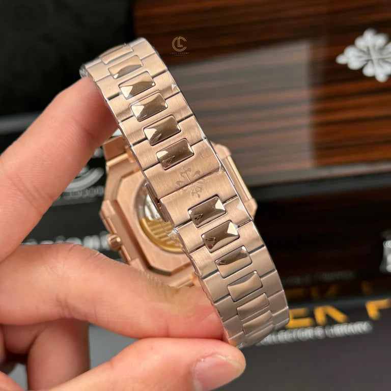 Patek Philippe Cubitus 5821/1AR-001 45mm Chocolate Dial Rose Gold