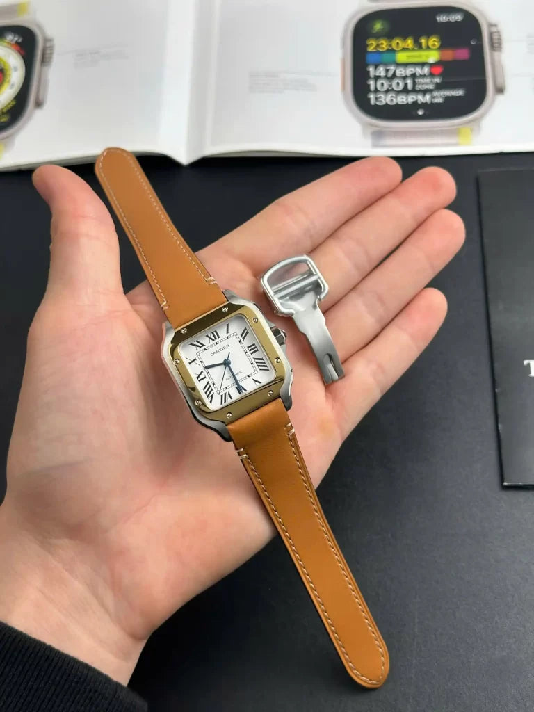 Cartier Santos De Cartier Two Tone W2SA0006 35.5mm